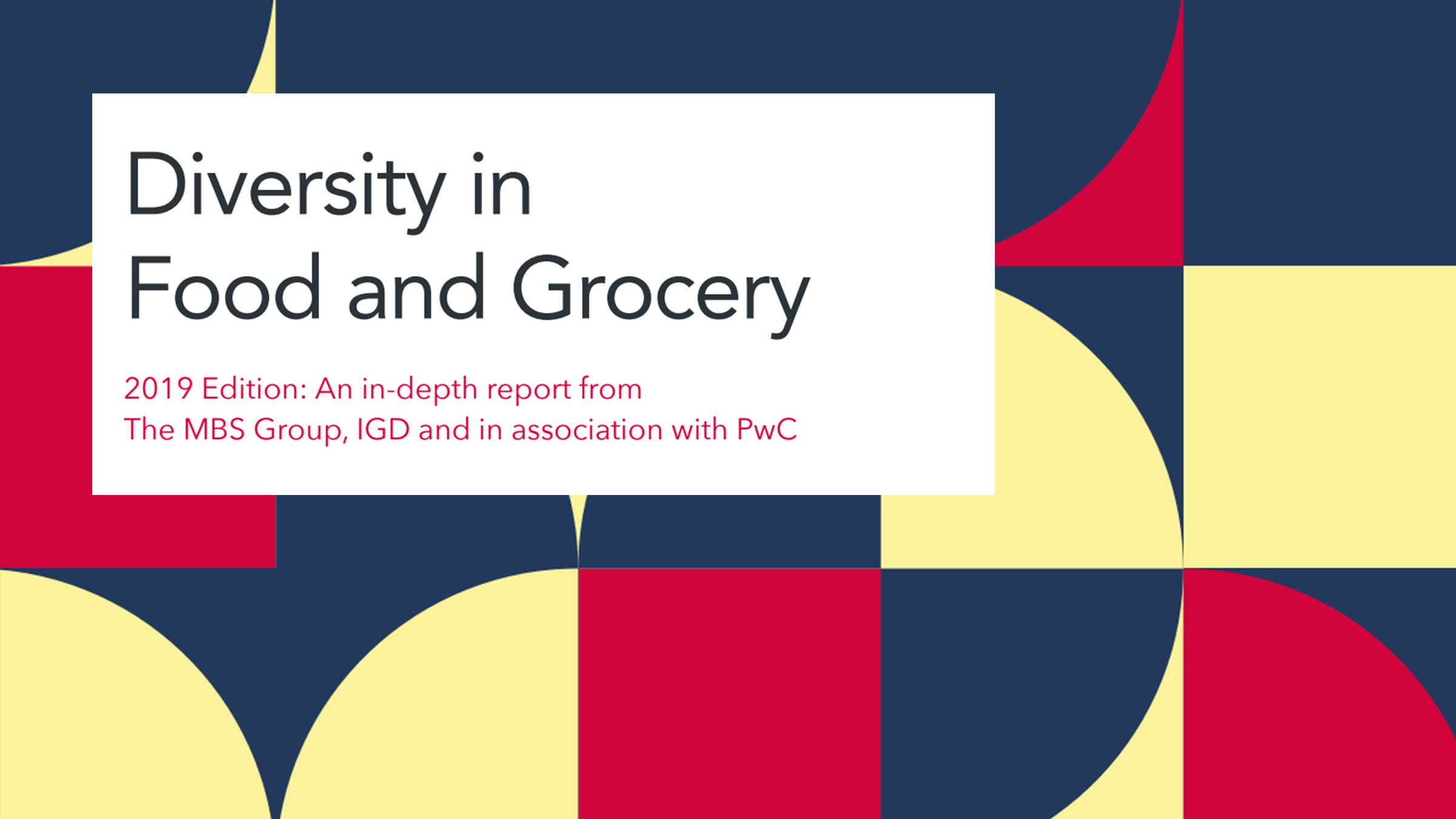 Measuring diversity in the food and grocery sectors (part I)