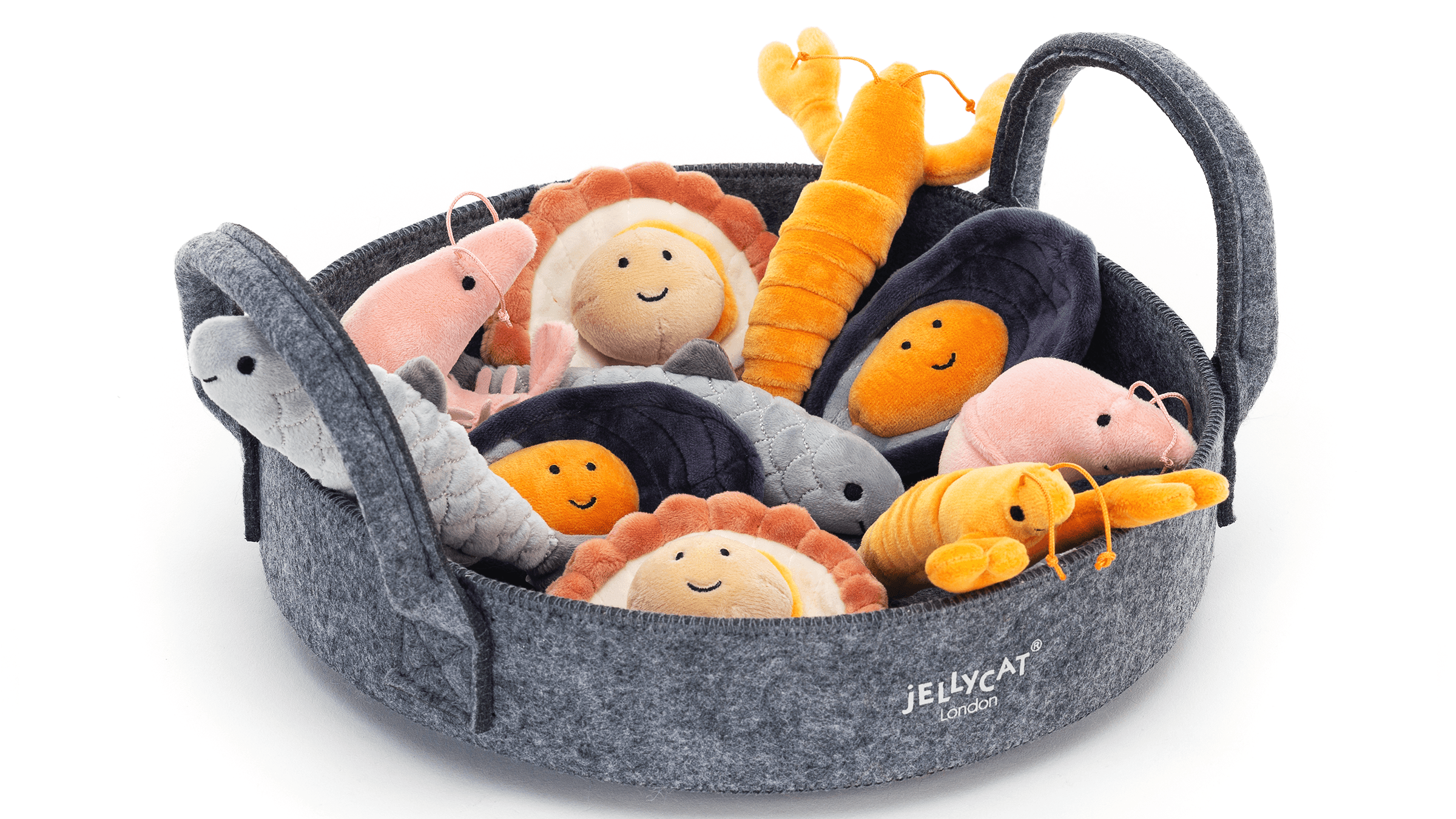 Jellycat's seafood collection