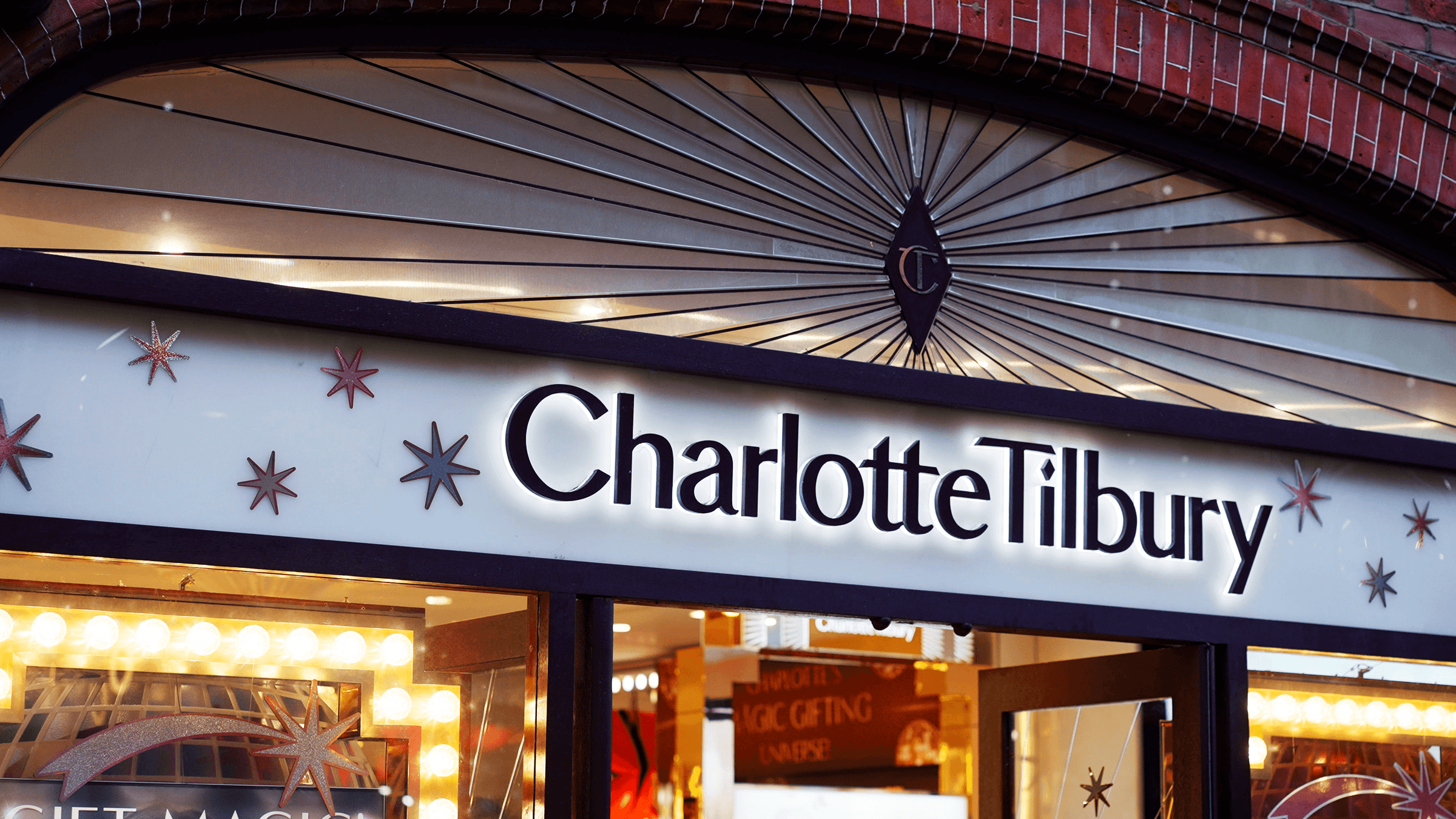 A charlotte Tilbury storefront